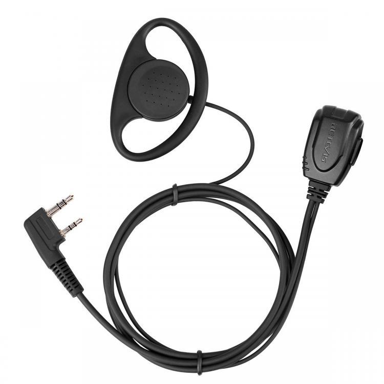 shopping ציוד טיפוס Retevis EEK003 Walkie Talkie Earphone Headset 2 Pin D Shape Accessory for Retevis Walkie Talkie