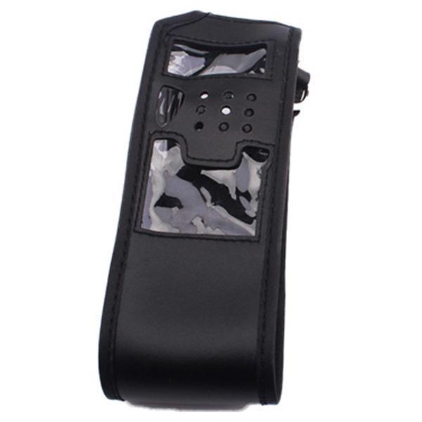 shopping ציוד טיפוס Baofeng 5R Intercom Lengthened Leather Case 3800mAh Battery Holster Walkie Talkie Accessories
