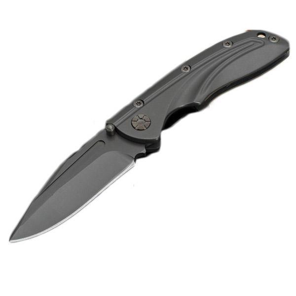 shopping ציוד טיפוס 010 205mm 3CR13 Stainless Steel Mini Folding Knife Outdoor Survival Knife Fishing Line Cutter
