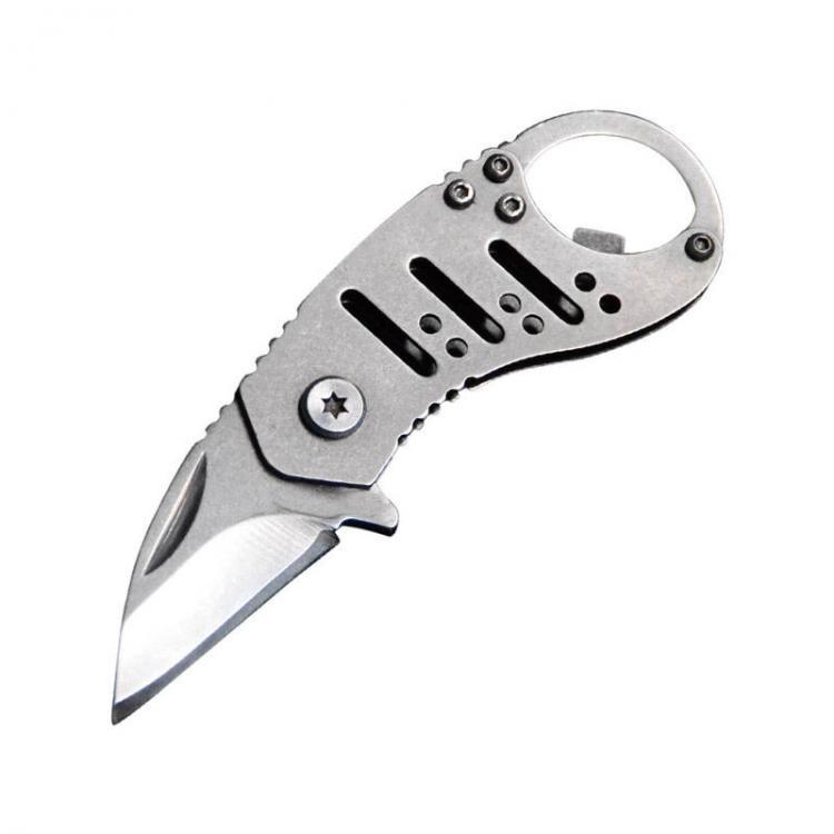 shopping ציוד טיפוס ALMIGHTY EAGLE Mini EDC Folding Knife Portable Multifunctional Outdoor Hiking Tactical Knife Bottle Opener
