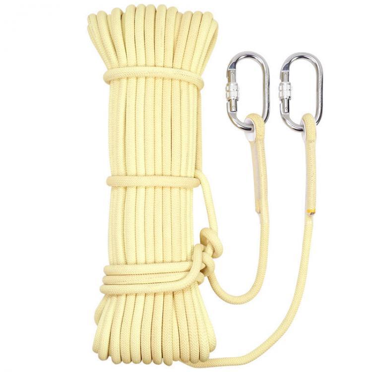 shopping ציוד טיפוס CAMNAL 1-20m 8mm Outdoor Rock Climbing Fast-rope Emergency Reserve Fire Rope Descent Device Rope