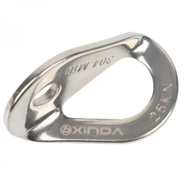 shopping ציוד טיפוס XINDA S-517527 Stainless Steel Rock Climbing Hanger Anchor Pitons Bolt Climbing Rappelling Protector
