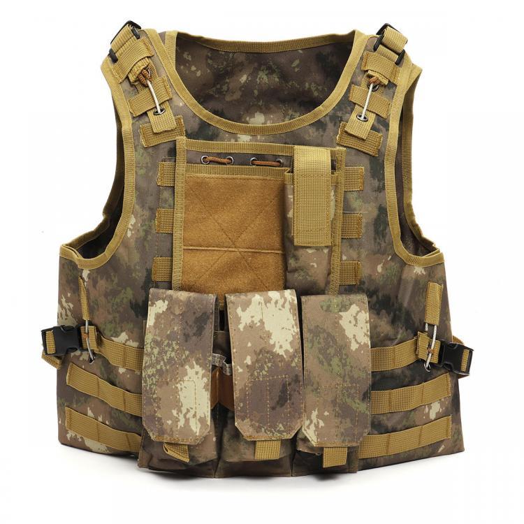 shopping ציוד טיפוס Outdoor Tactical Military Vest Sports Hunting Hiking Climbing Plate Carrier Paintball Combat Vest