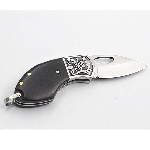 shopping ציוד טיפוס LAOTIE 97mm-120mm 440C Stainless Steel Ox Bone Handle Mini Folding Knife Keychain Four Modes Outdoor Knifes