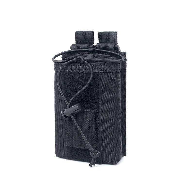 shopping ציוד טיפוס Outdoor Tactical Walkie Talkie Bag Sports Climbing Hunting Radio Storage Bag Talkie Holder Bag