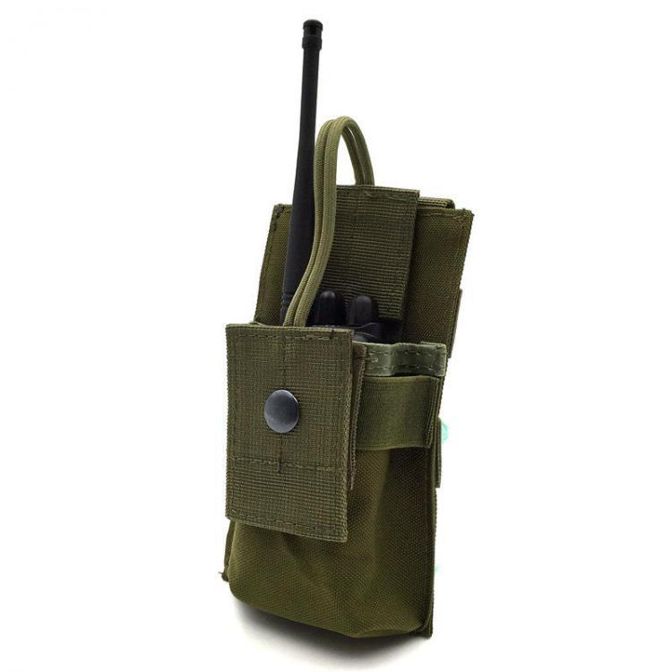 shopping ציוד טיפוס Hunting MOLLE System Outdoor Multi-functional Tactical Intercom Package Bag Army Fan Appendage