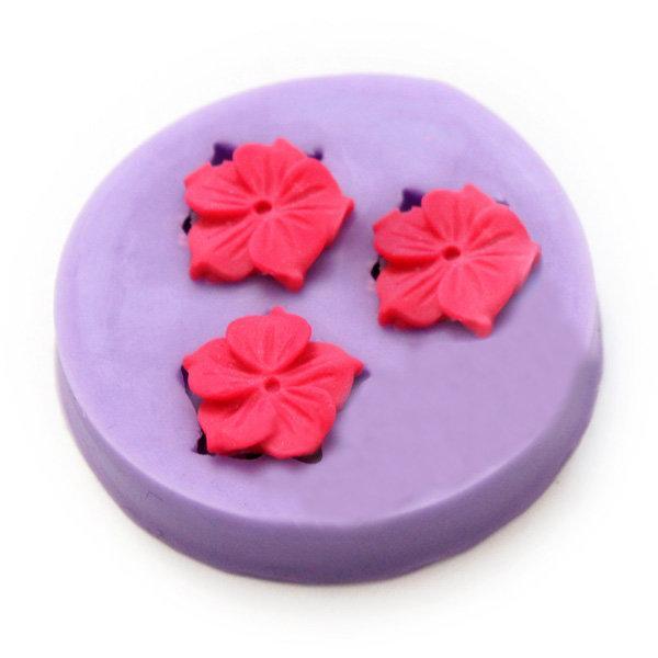 shopping מטבח ופינת אוכל Silicone Cake Flower Mold Flower Fondant Chocolate DIY Soap Mold Baking Cake Decorating Tool