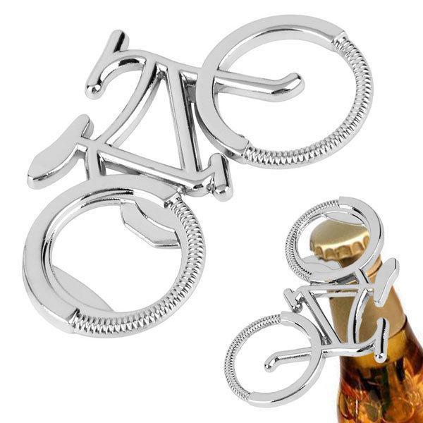 shopping מטבח ופינת אוכל Portable Creative Bicycle Bottle Beer Opener Keychain Key Ring For Cycling Bike Lover