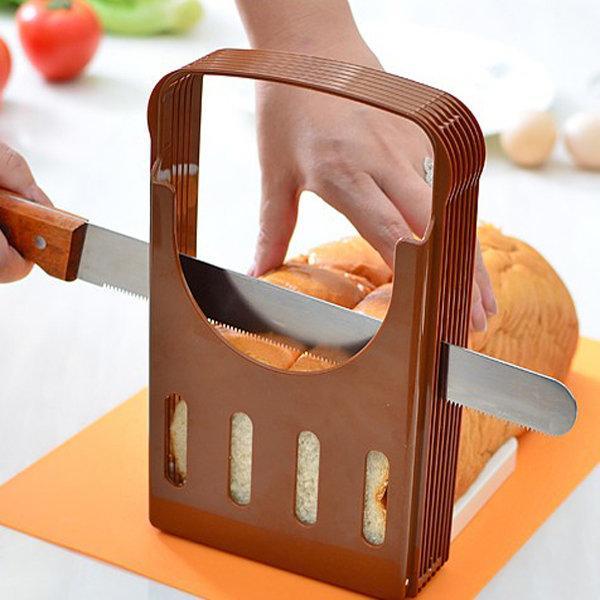 shopping מטבח ופינת אוכל Bread Cut Loaf Toast Slicer Cutter Slicing Guide Kitchen Tool