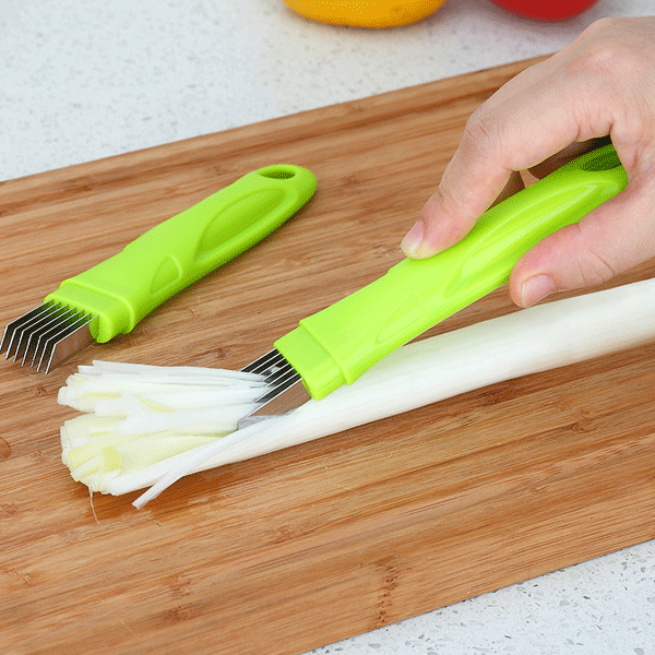 shopping מטבח ופינת אוכל Honana VT-OS Stainless Steel Green Onion Slicer Shredder Cutter Vegetable Scallion Shred Cut Tool