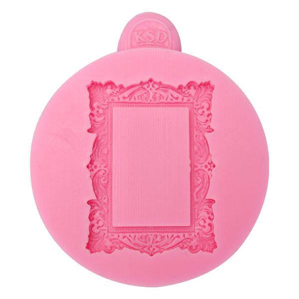 shopping מטבח ופינת אוכל Square Frame Fondant Mold Silicone Mould Cake Decoration Tool Multifunction Baking Accesseries