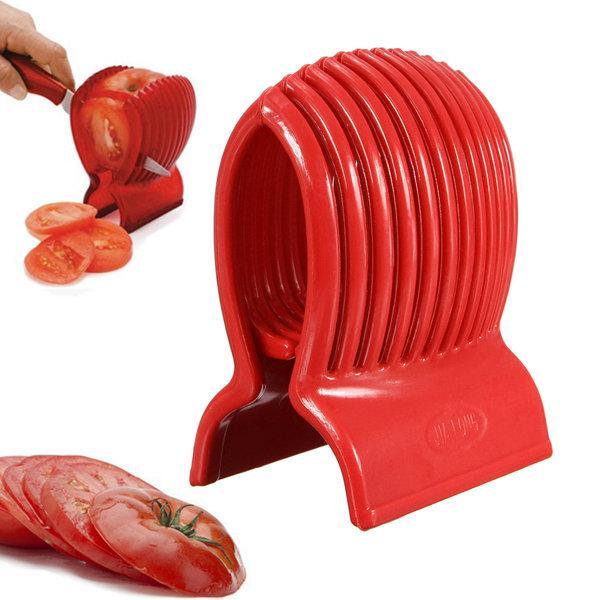 shopping מטבח ופינת אוכל Tomato Onion Slicer Vegetable Fruit Cutter Holder Potato Lemon Cutting Shredder Kitchen Tool