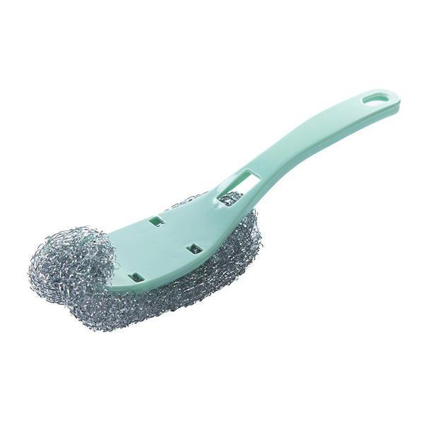 shopping מטבח ופינת אוכל KCASA KC-CS03 Long Handle Pot Dish Bowl Steel Ball Brush Steel Wire Cleaning Dish Washing Brush
