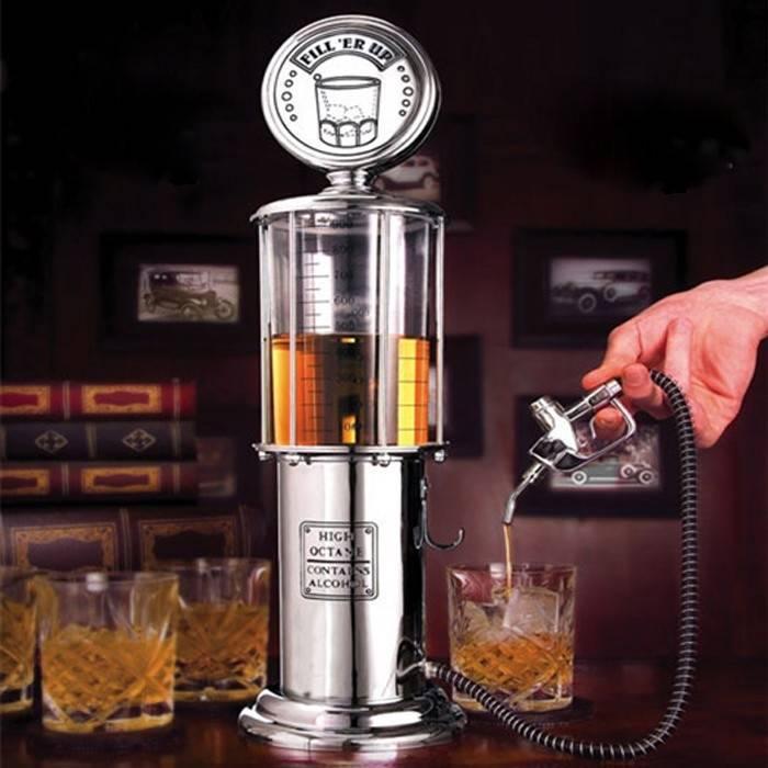 shopping מטבח ופינת אוכל Creative Wine Beer Dispenser Pourer Gas Stastion Cocktail Drinks Pouring Measure Machine
