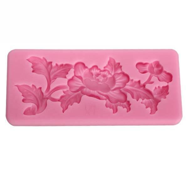 shopping מטבח ופינת אוכל Carving Silicone Fondant Mold Cake Decorating Mould Gum Paste Sugarpaste Mold FDA LFGB