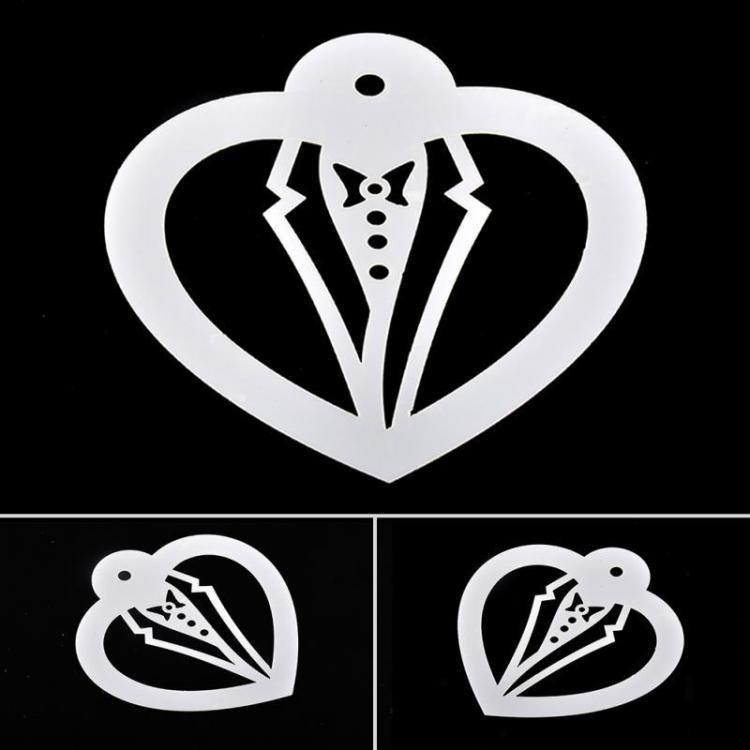 shopping מטבח ופינת אוכל Bride And Groom Frosting Cookies Stencils Cookies And Biscuits Mould Sugar Sieve Cakes Stencil Mould