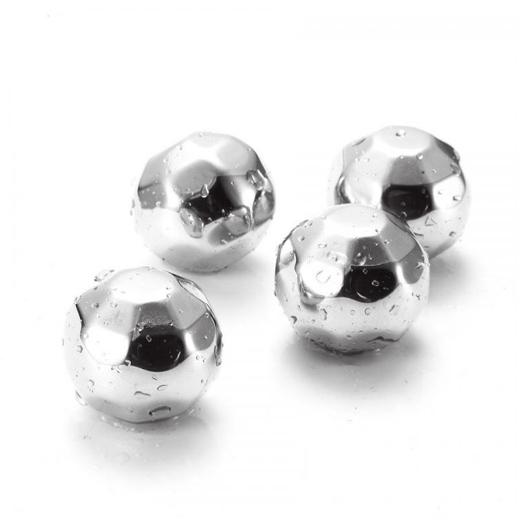 shopping מטבח ופינת אוכל KCASA KC-ICW9 Whiskey Stone Set Reusable Food Grade Stainless Steel Wine Cooling Cube 4 Diamonds