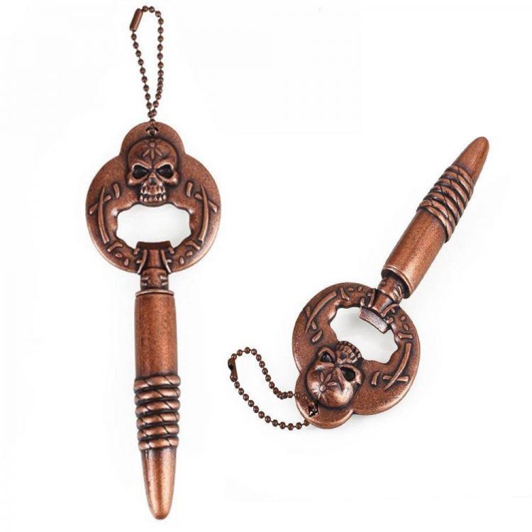 shopping מטבח ופינת אוכל Wine Bottle Opener 2 in 1  Stainless Steel Creative Skull Head Wine Corkscrew Beer Bottle Opener Perfect Gag Gift for Wine/Beer Lo