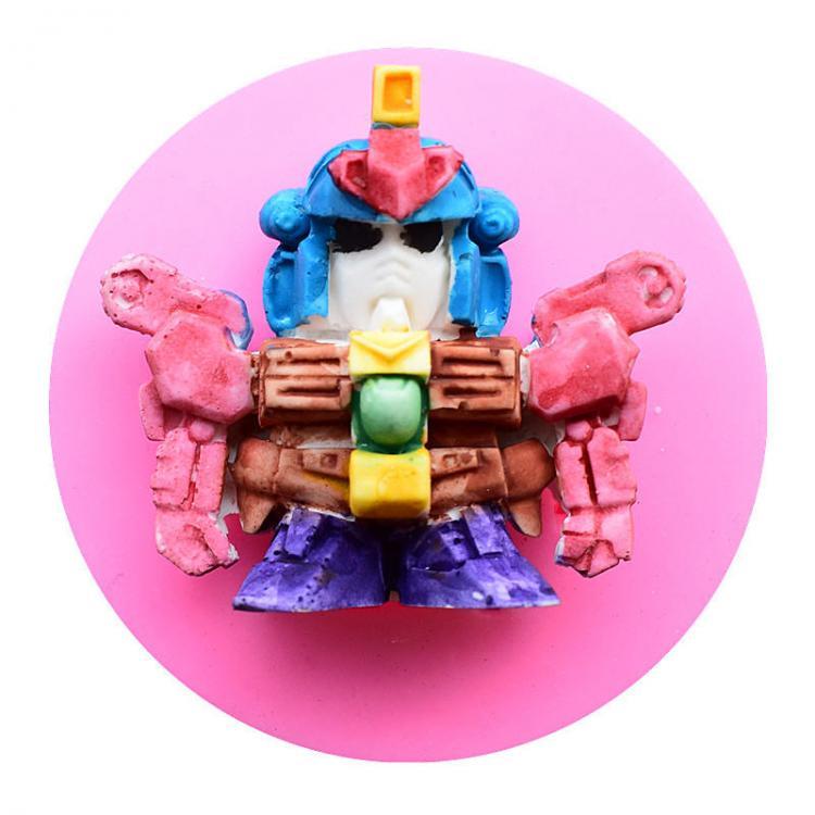 shopping מטבח ופינת אוכל Food Grade Silicone Cake Mold DIY Chocalate Cookies Ice Tray Baking Tool Super Man Shape