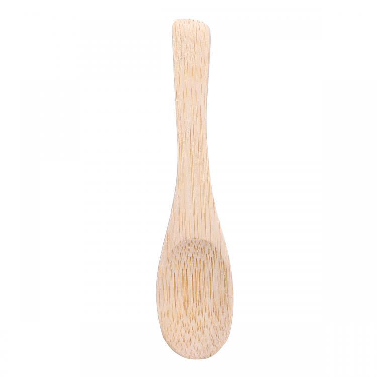 shopping מטבח ופינת אוכל Long-stalked Bamboo Spoon Children Unbreakable Spoon Scoop Ladle Cooking Spoon