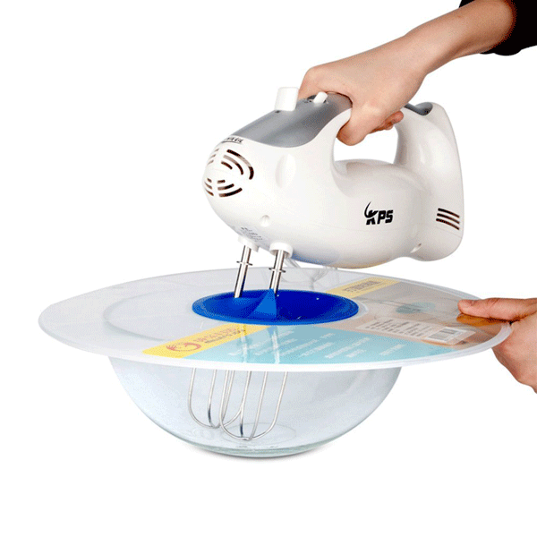 shopping מטבח ופינת אוכל Practical Eggs Mixer Anti Splash Lid Egg Bowl Whisks Screen Cover Beat  Cylinder Baking Splash Guard