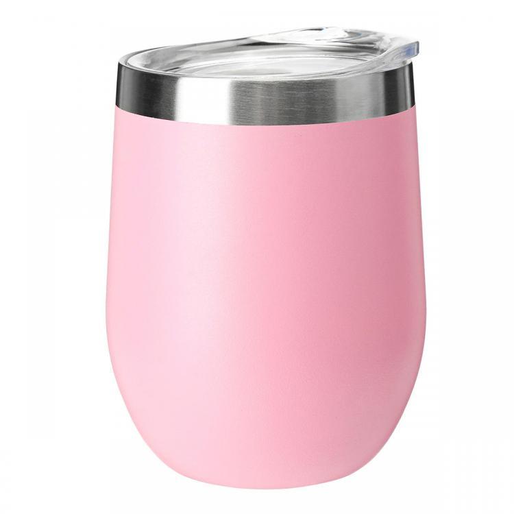 shopping מטבח ופינת אוכל 360ML Egg Vacuum Cup Cocktail W-ine Glass 12oz Stainless Steel Insulated Tumbler