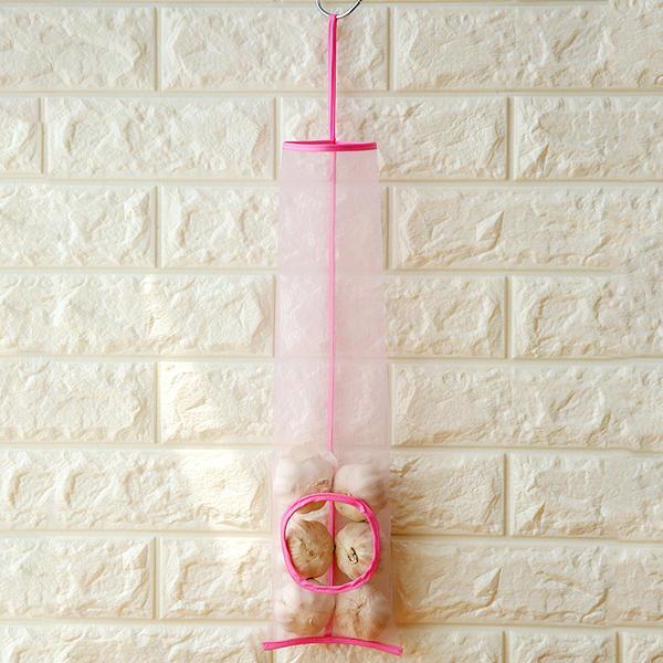 shopping מטבח ופינת אוכל Honana CF-MB04 Hanging Mesh Storage Bag Kitchen Reusable Grocery Potato Garlic Fruit Organizer
