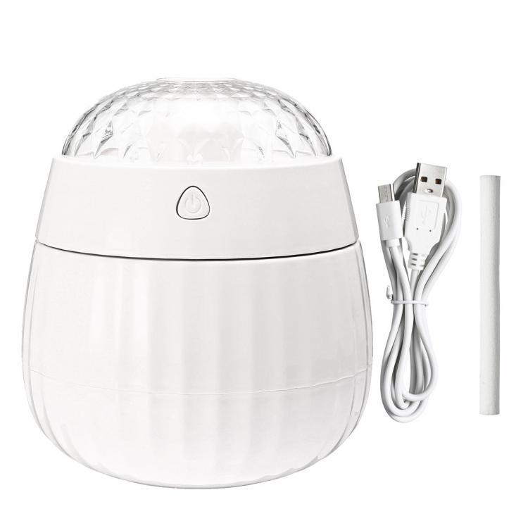 shopping מטבח ופינת אוכל 380ML Ultrasonic Humidifier Air Purifier Aroma Diffuser Room Nebulizer LED Lamp
