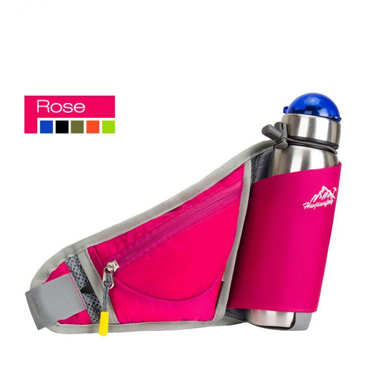 shopping מטבח ופינת אוכל Multifunction Bottle Carrier Portable Outdoor Waist Bag Sports Pack Bag Storage Phone Bag Wallet