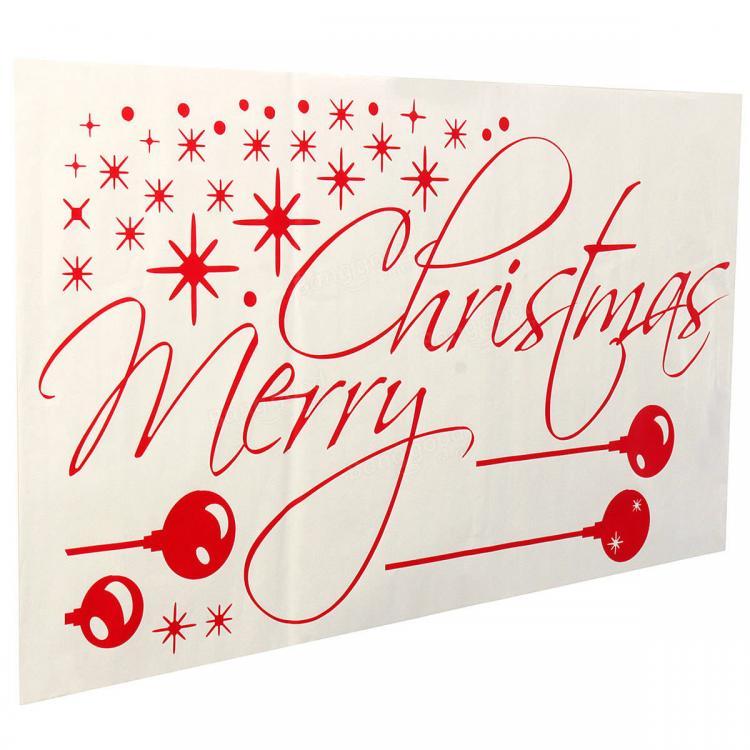 shopping קישוט הבית Merry Christmas Snowflake Window Wall Sticker Wall Window Decoration
