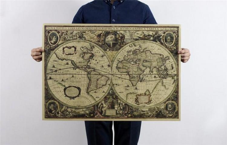 shopping קישוט הבית Vintage Harry Potter Poster Retro Kraft paper Poster Home Decor