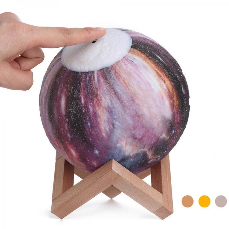 shopping קישוט הבית 3D Printing Moon Lamp Space LED Night Light Remote Control / Touch/ Pat Contorl Lamp USB Charge Valentine Gift