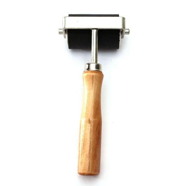 shopping קישוט הבית 2/4/6inch Hard Rubber Print Ink Roller Lino Craft Tool