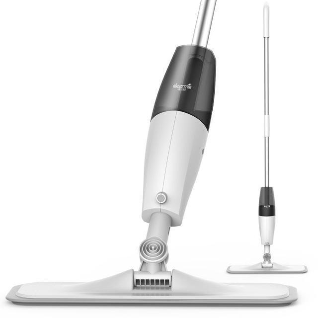 shopping סידור הבית Deerma TB500 Water Spray Mop Light Weight 360 Rotating Rod Clean Tool with Carbon Fiber Material Cloth for Home