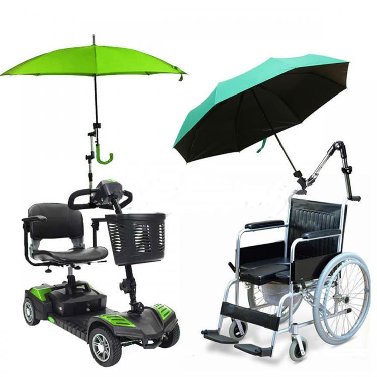shopping סידור הבית Umbrella Stand Baby Car Supporter Connector Holder Pipe Bar Attachment Clamp Wheelchair Scooter