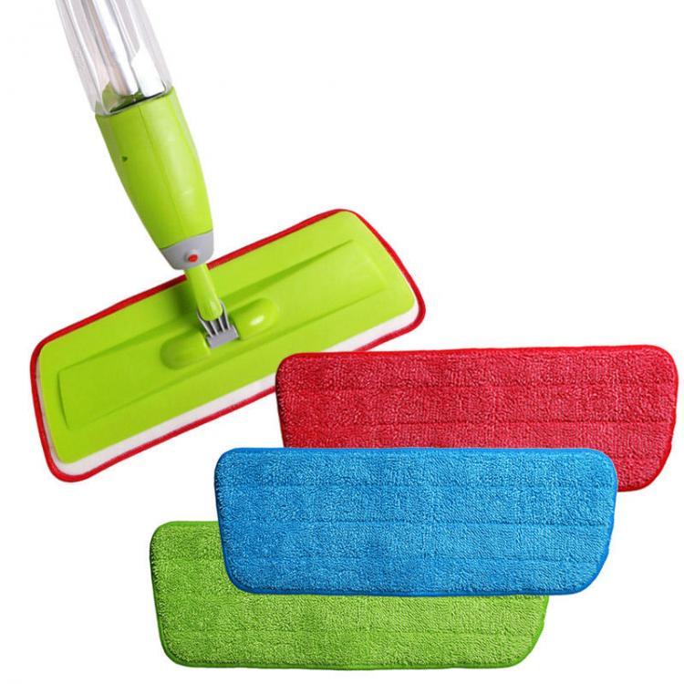 shopping סידור הבית Microfiber Spray Mop Replacement Head Pads Floor Cleaning Cloth Paste to Replace Cloth Household Cleaning Mop Accessories