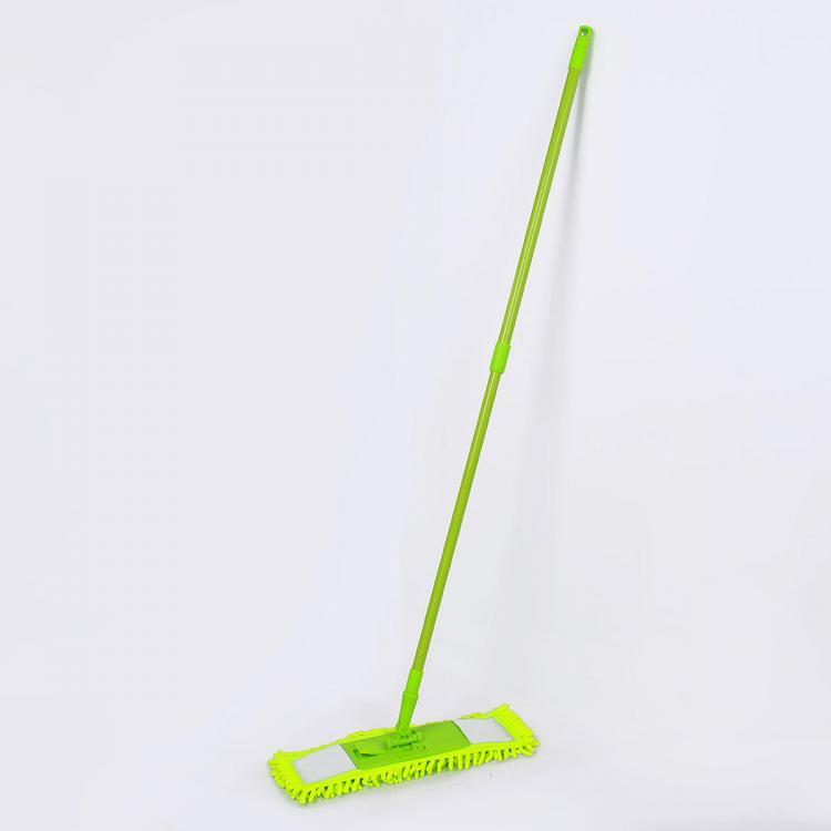 shopping סידור הבית Extendable Microfibre Floor Mop Cleaner Sweeper Wooden Laminate Tile Wet Dry