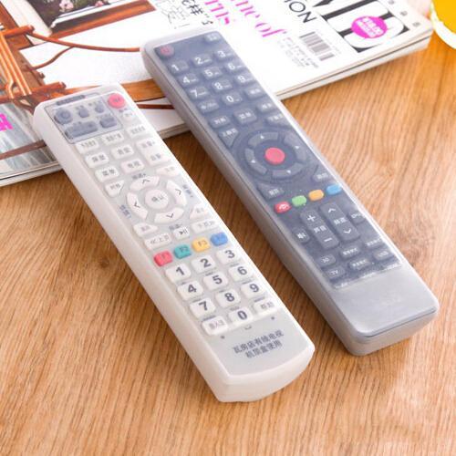 shopping סידור הבית Silicone Rubber TV Remote Control Dust Cover Protective Gear Storage Bag