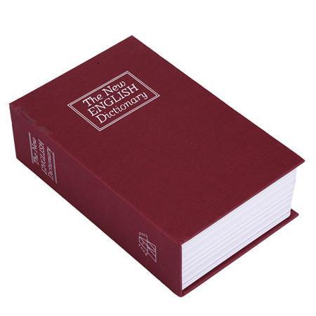 shopping סידור הבית Metal Steel Cash Secure Hidden English Dictionary Money Box Coin Storage Books Safe Secret Piggy Bank