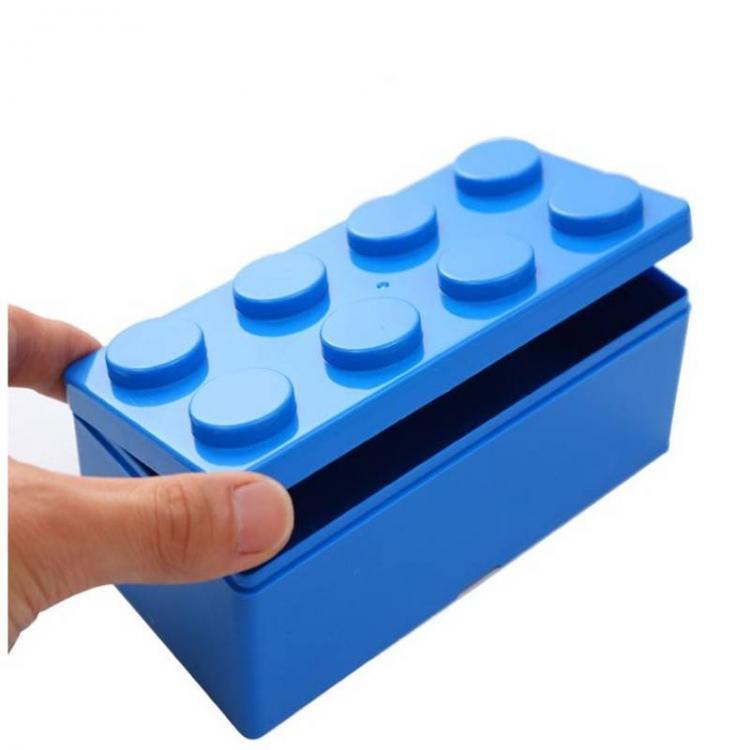shopping סידור הבית Mini Handy Plastic Jigsaw DIY Superposition Overlay TV Remote Control Cosmetic Bottles Storage Box