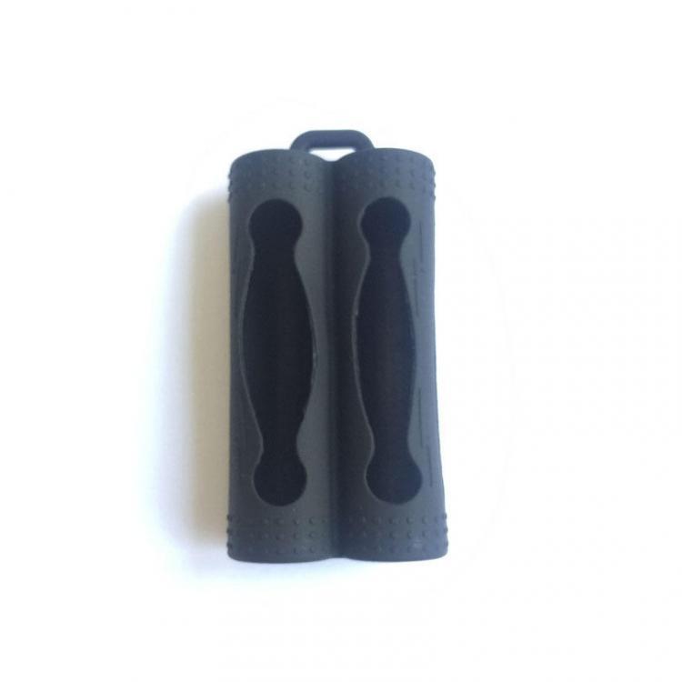 shopping סידור הבית Honana 18650 Dual Battery Silicone Cases Protective Covers Colorful Soft Rubber Skin Storage Box