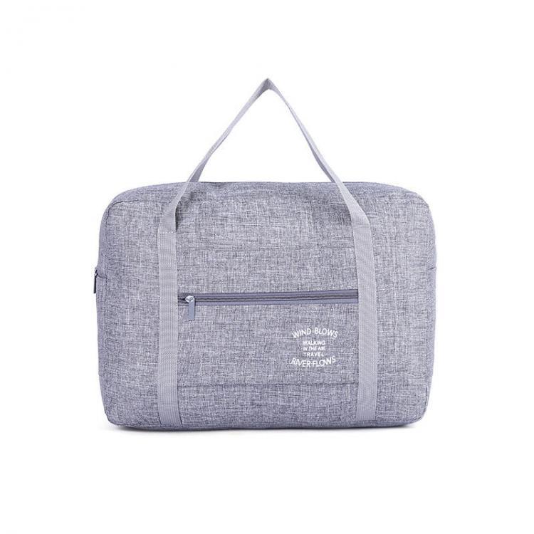 shopping סידור הבית Waterproof folding large capacity portable travel bag for men and women Travel short-distance travel bag shoulder bag trolley bag
