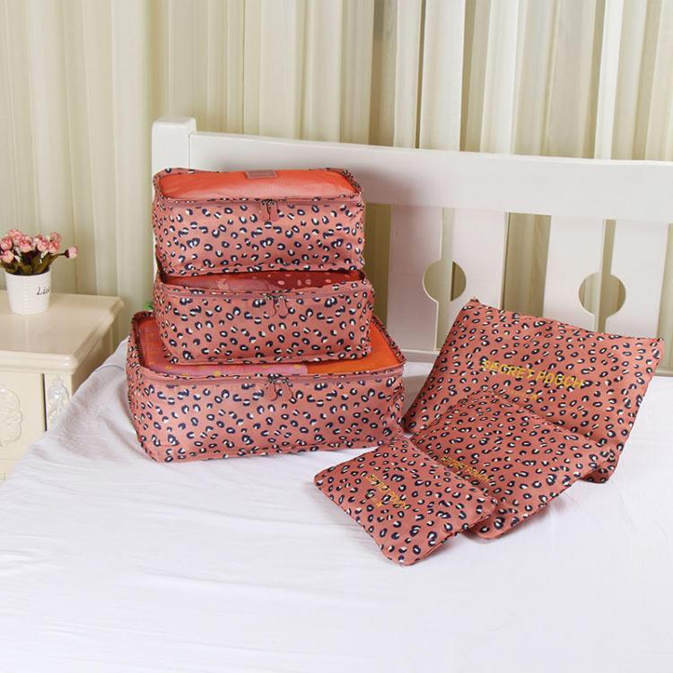 shopping סידור הבית Honana HN-TB37 6Pcs Set Travel Luggage Storage Bag Portable Suitcase Clothes Organizer