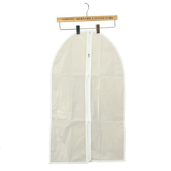 shopping סידור הבית PEVA Foldable Translucent Clear Washable Coat Suits Clothes Garment Protective Cover Storage Bag
