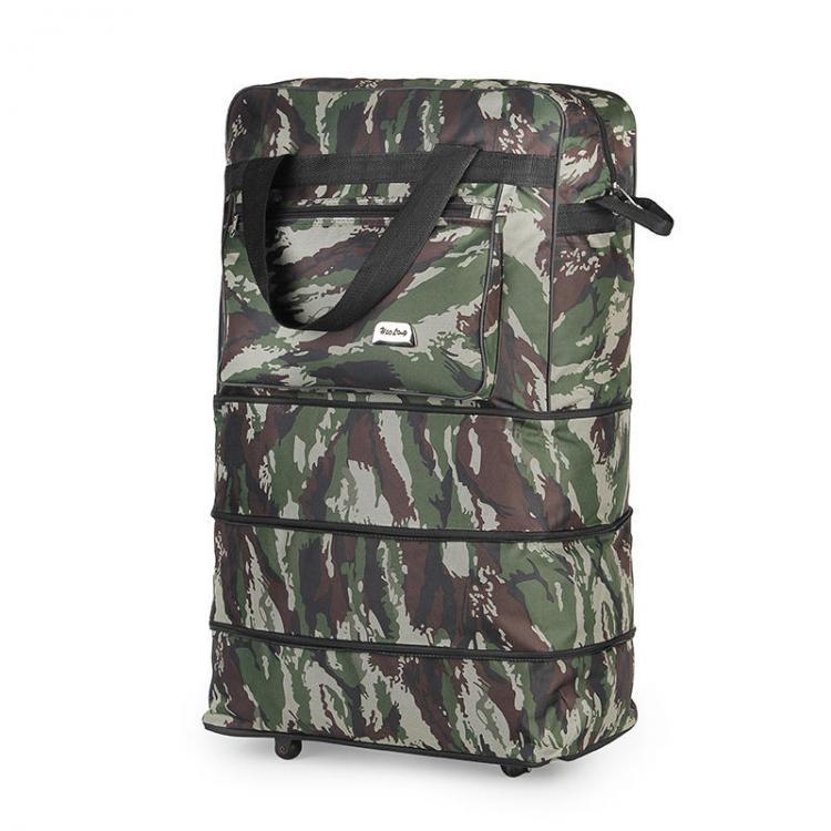 shopping סידור הבית Honana HN-TB36 Expandable Rolling Travel Storage Bag Light Weight Rolling Wheeled SuitCase