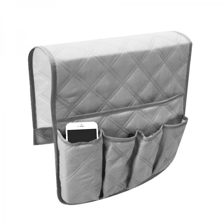 shopping סידור הבית Waterproof Sofa Armrest Storage Organizer for Tablets TV Remotes Phones 4 colors Storage Bag