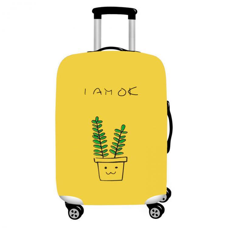 shopping סידור הבית Honana Cute Cartoon Rabbit Elastic Luggage Cover Trolley Case Cover Durable Suitcase Protector for 18-32 Inch Case Warm Travel Acc