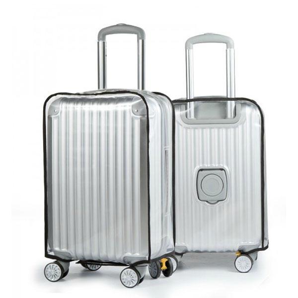 shopping סידור הבית Honana HN-0828 PVC Clear Luggage Cover Waterproof Scratch Heat Resistance Suitcase Protector