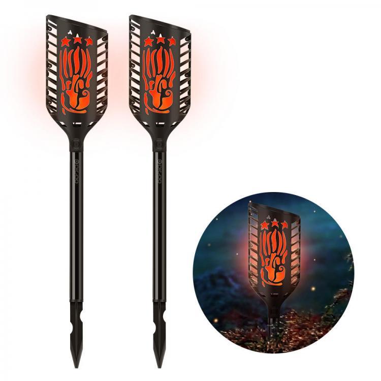 shopping גינה וגנים [2019 Third Digoo Carnival] Digoo DG-FLE01 Solar Garden Decoration LED Flame Lamp Outdoor Landscape Automatic Waterproof Atmospher