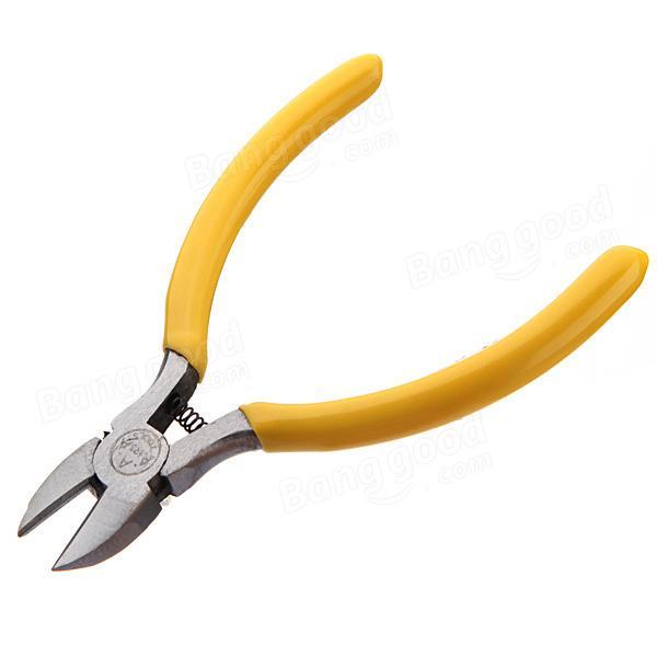 shopping גינה וגנים Garden Electrical Repair Tool Hard Cutting Plier Yellow Side Wire Cutter Plier